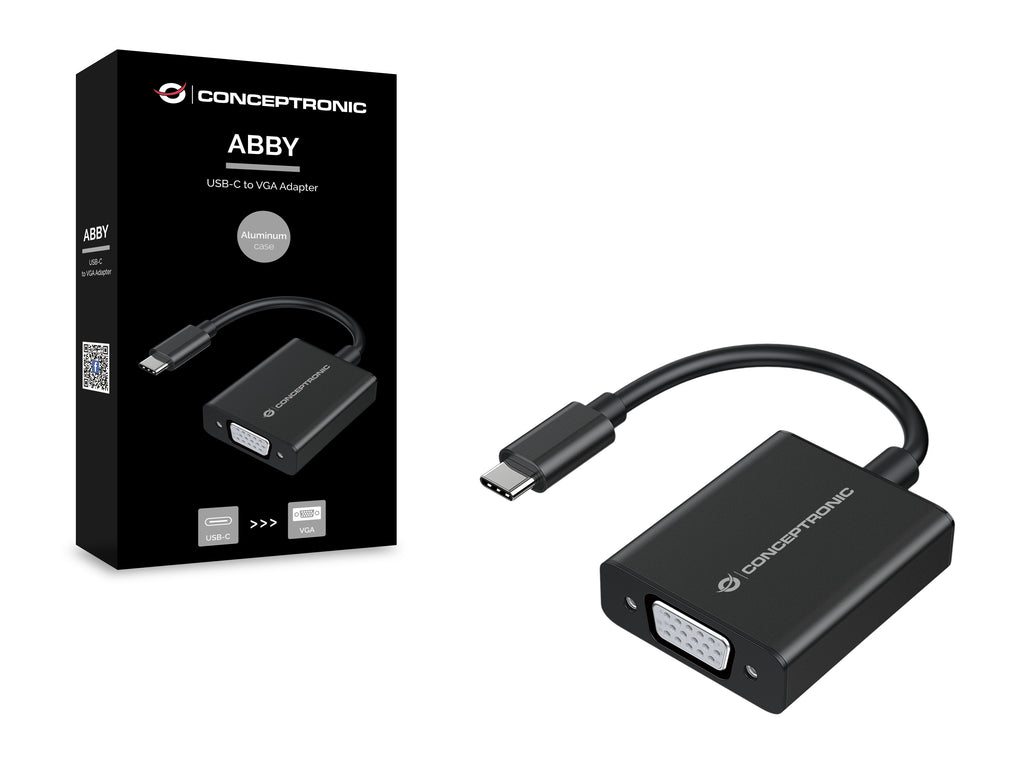 Conceptronic ABBY05B adaptateur graphique USB 1920 x 1080 pixels Noir