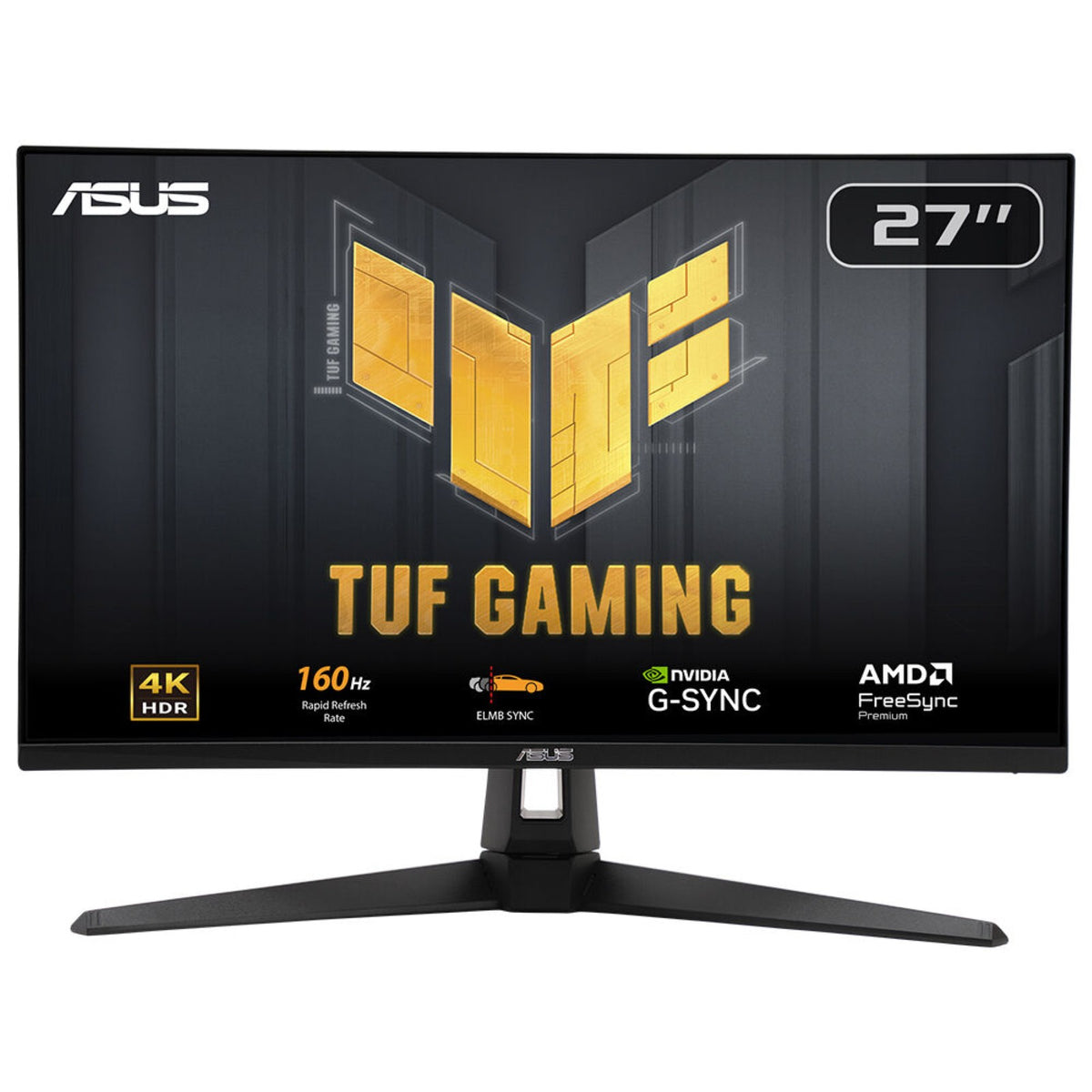 ASUS TUF Gaming VG27UQ1A écran plat de PC 68,6 cm (27") 3840 x 2160 pixels 4K Ultra HD LCD Noir