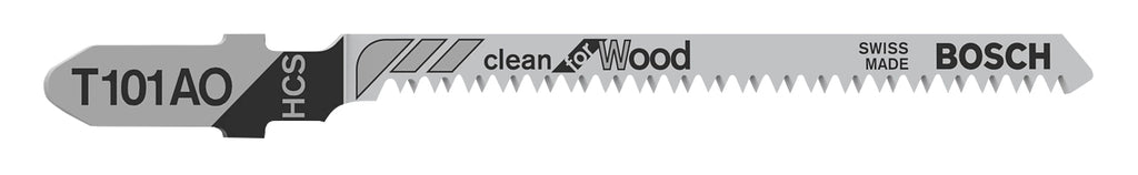 Bosch Bosch Lames de scie sauteuse T 101 AO Clean for Wood