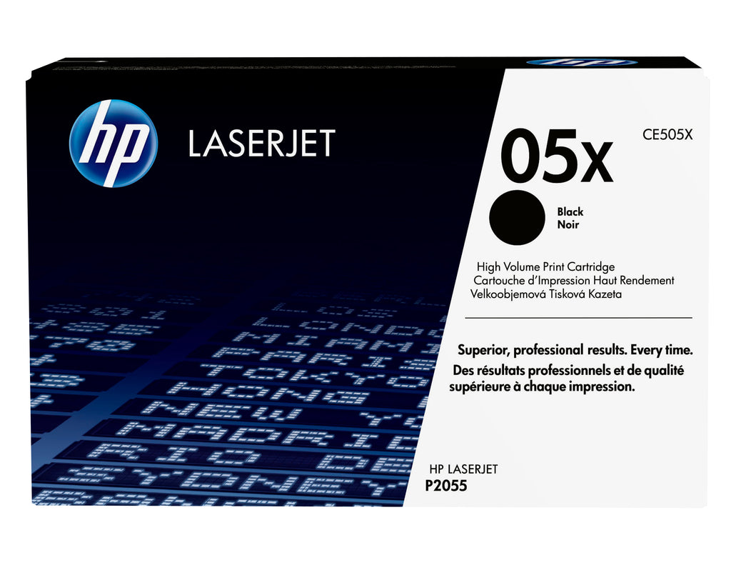 HP 05X toner LaserJet noir grande capacité authentique