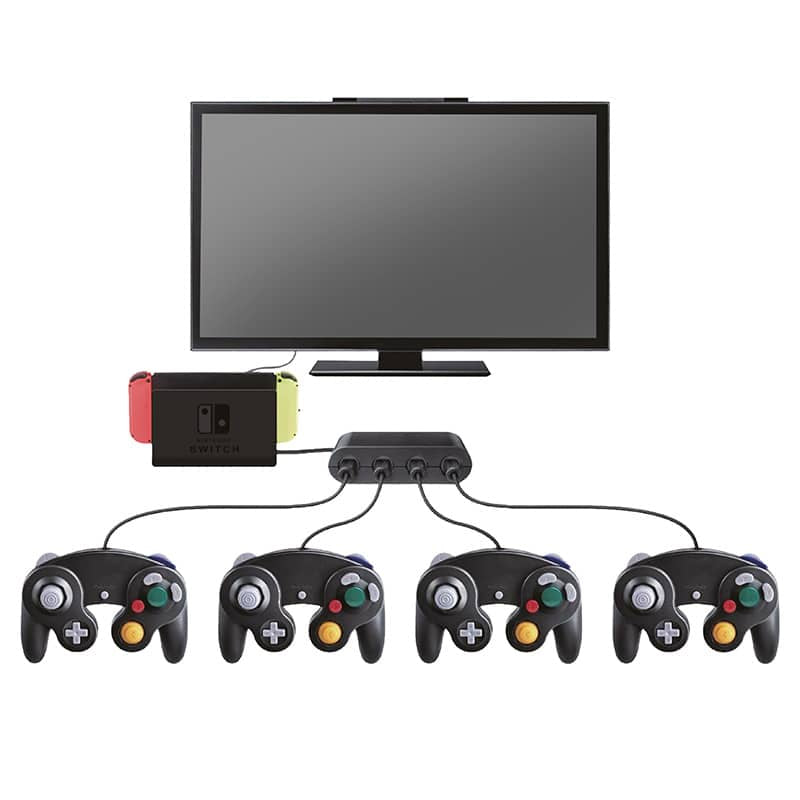 Steelplay Adaptateur Manettes Gamecube (Switch)