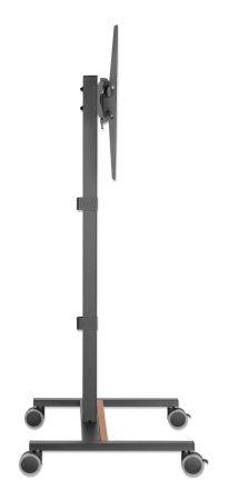 Manhattan Support sur roulettes pour TV/moniteurs, écrans 34" à 55", Compatibilité VESA : de 200x200 à 400x400 mm (vérifiez les dimensions des quatre trous de fixation à l’arrière), charge max. 35 kg, hauteur réglable sur 4 niveaux
