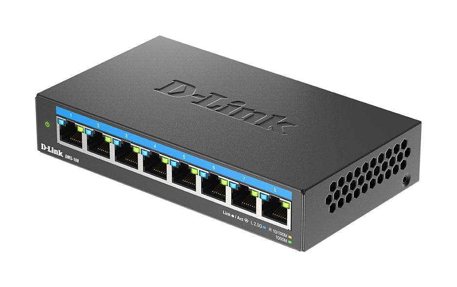 D-Link Switch non administrable 8 ports multi-Gigabit 2,5G