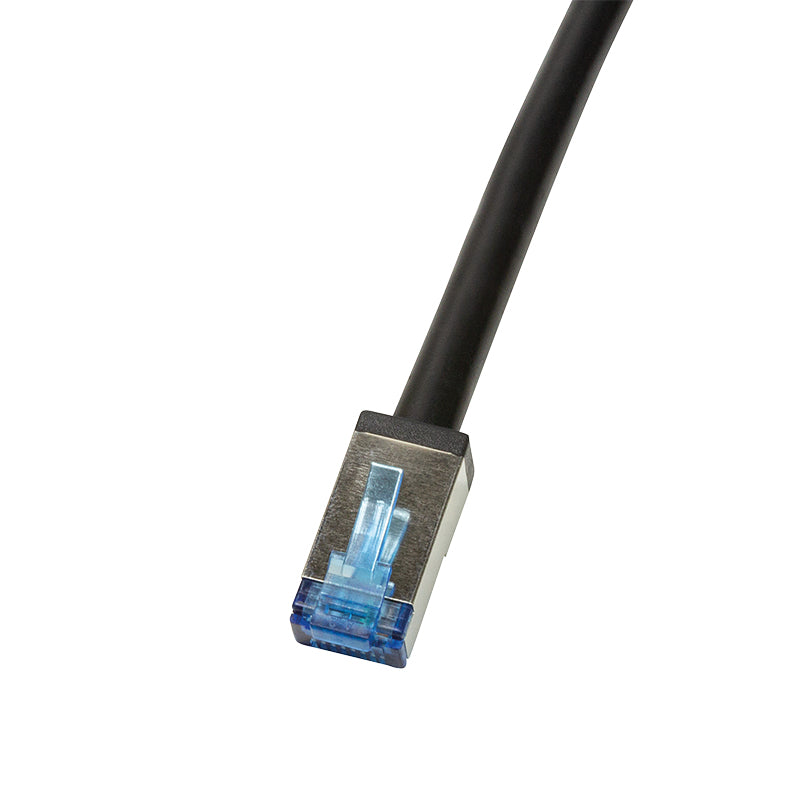 LogiLink CQ7143S câble de réseau Noir 50 m Cat6a S/FTP (S-STP)