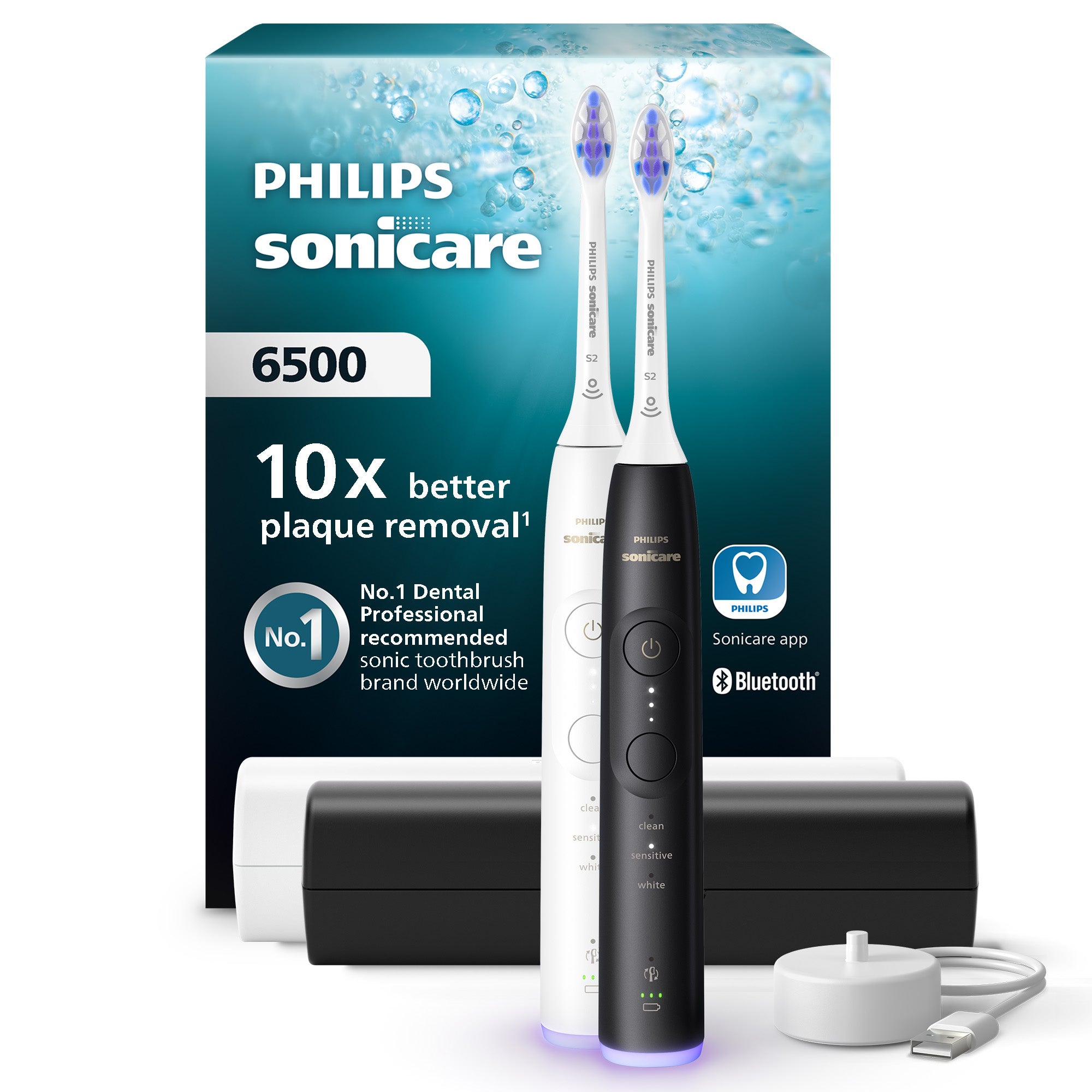 Philips Sonicare 6500 series Series 6500 HX7419/01 Brosse à dents rechargeable