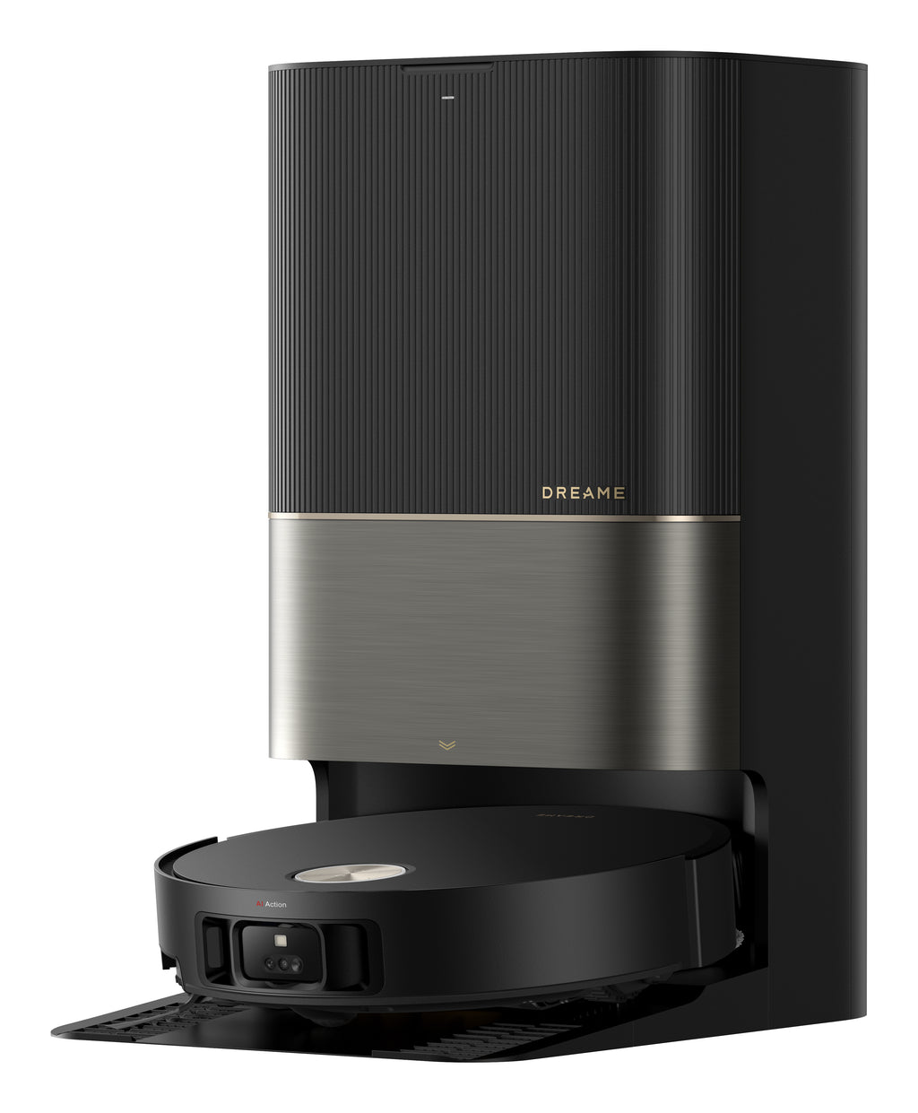 Dreame X50 Ultra Noir, Acier inoxydable