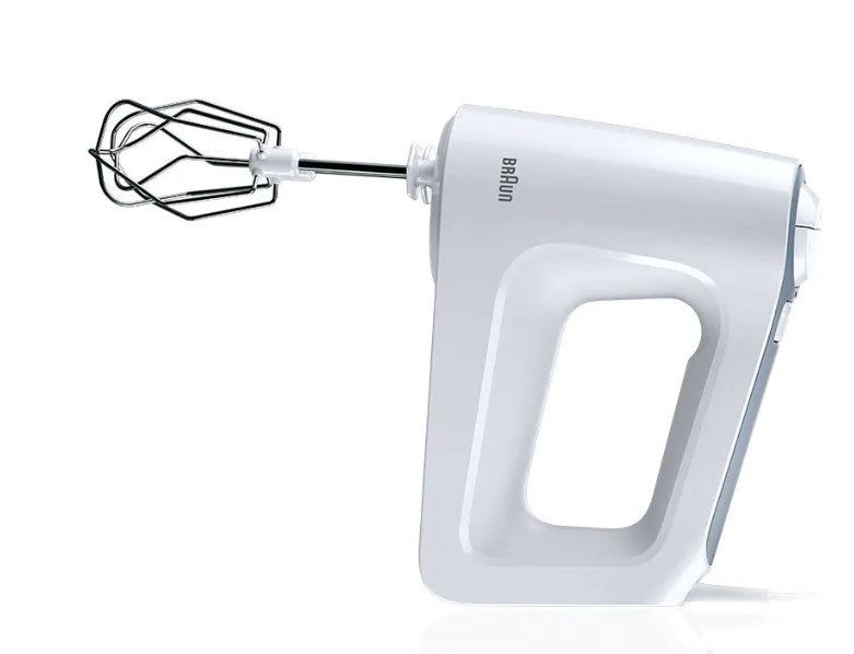Braun HM 3135 WH Batteur à main 500 W, Gris et Blanc