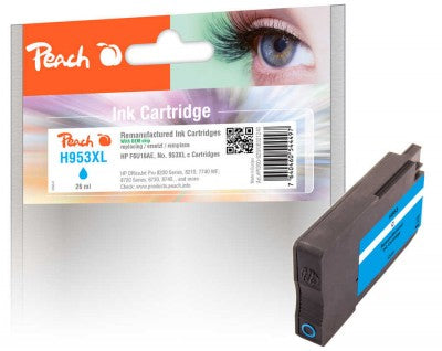 Peach PI300-929 cartouche d'encre 1 pièce(s) Compatible Rendement élevé (XL) Bleu