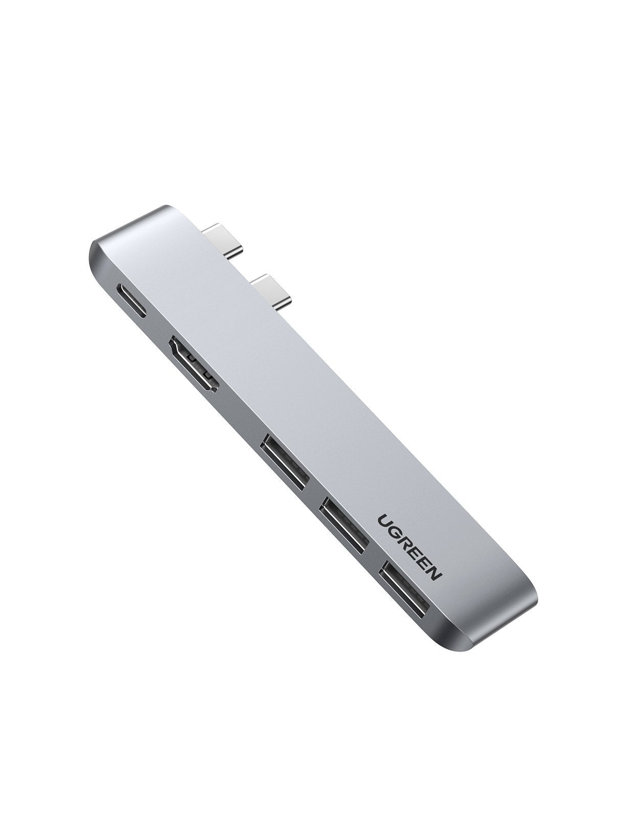 Ugreen 60559 station d'accueil USB 3.2 Gen 1 (3.1 Gen 1) Type-C Argent