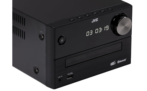 JVC UX-C25DAB Système Micro Audio Domestique, 14 W, Noir
