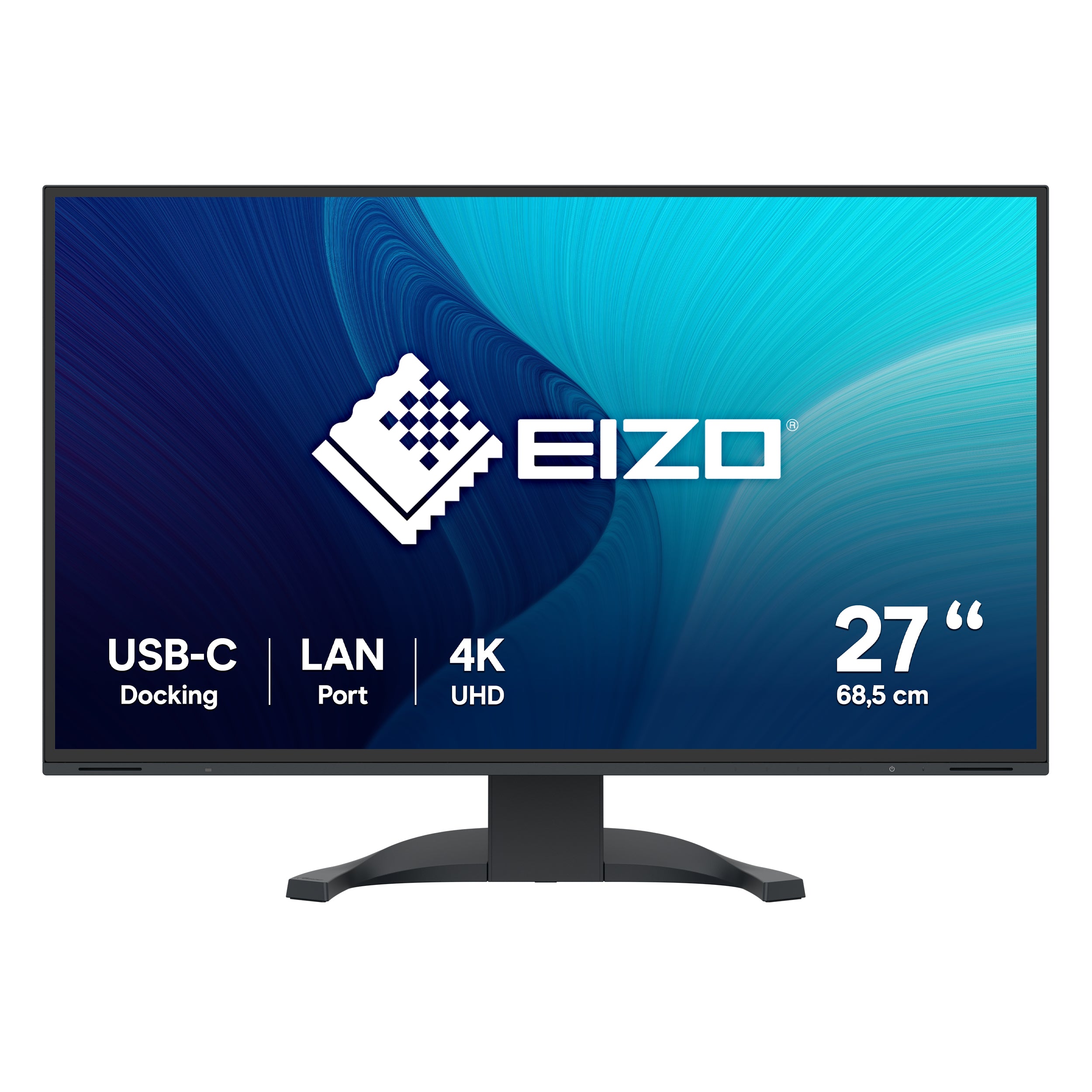 EIZO FlexScan EV2740X-BK écran plat de PC 68,6 cm (27") 3840 x 2160 pixels 4K Ultra HD LCD Noir