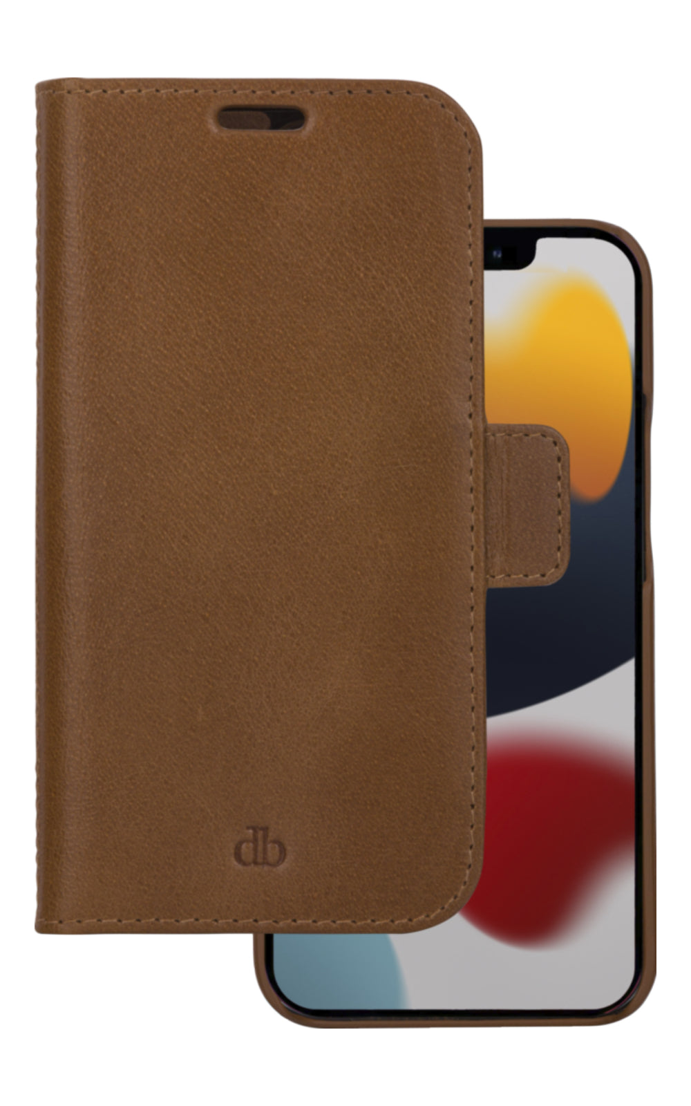 Coque de Protection Lynge pour Téléphones 6.7" (17 cm), Étui Portefeuille, Marron