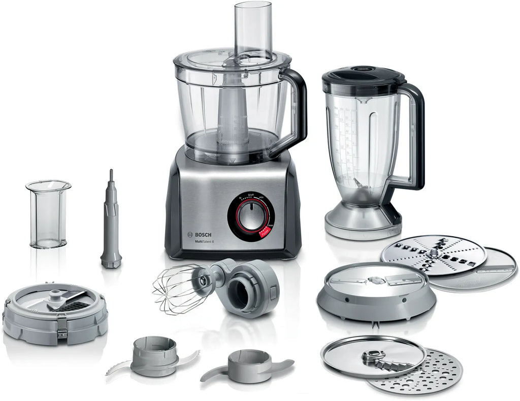 Bosch Bosch MC812M865 robot de cuisine 1250 W 3,9 L Noir, Acier inoxydable