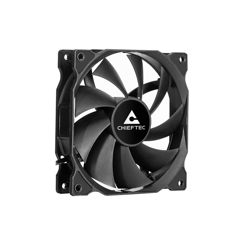 Chieftec ZF-1225PWM système de refroidissement d’ordinateur Boitier PC Ventilateur 12 cm Noir 1 pièce(s)
