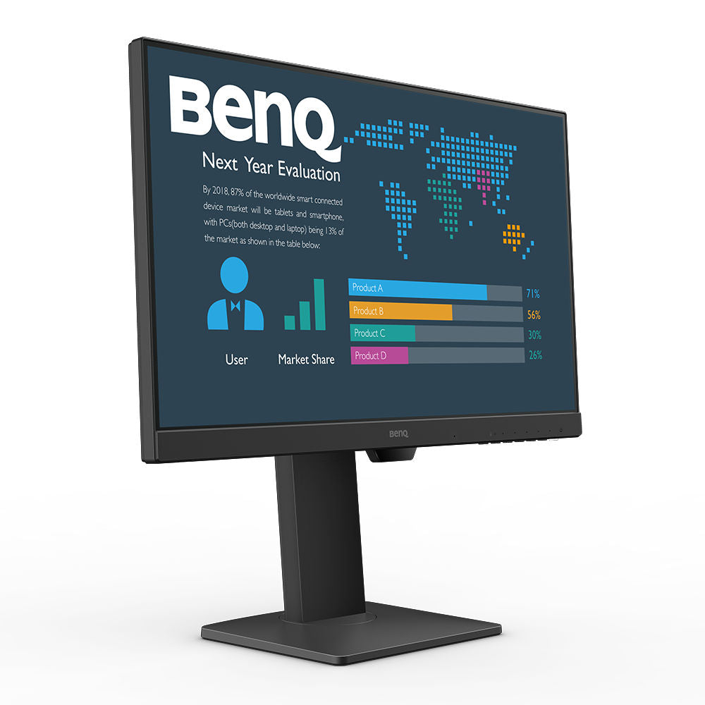 BenQ BL2486TC écran plat de PC 60,5 cm (23.8") 1920 x 1080 pixels Full HD Noir