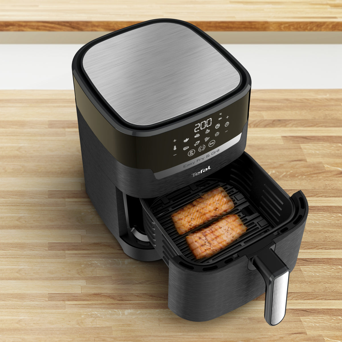 Tefal Easy Fry & Grill EY5058 Friteuse à Air Chaud 4,2 L 1550 W, Noir