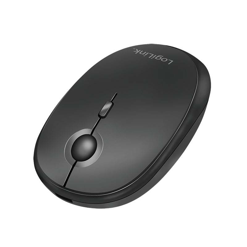 LogiLink ID0204 souris Bureau Ambidextre RF sans fil + Bluetooth 1600 DPI
