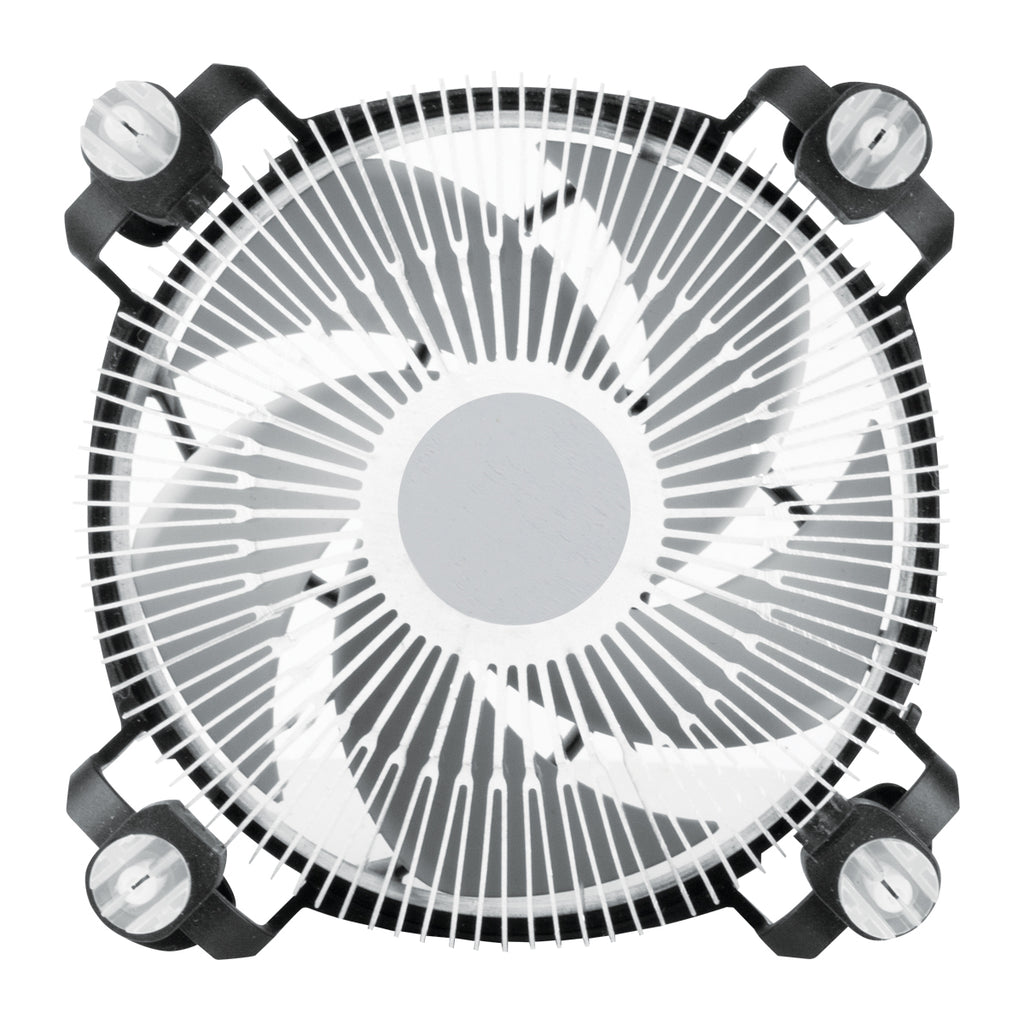 ARCTIC Alpine 17 Processeur Refroidisseur d'air 9,2 cm Noir, Argent 1 pièce(s)