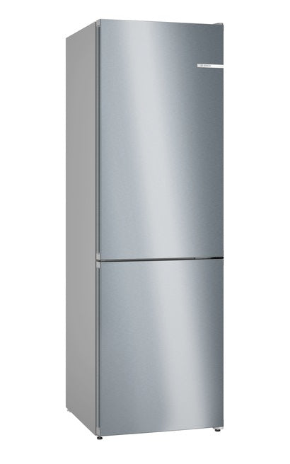 Bosch Bosch Serie 4 KGN362IDF réfrigérateur-congélateur Pose libre 321 L Acier inoxydable