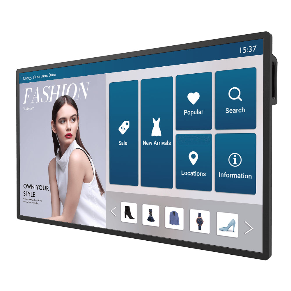 BenQ IL4301 Écran plat interactif 109,2 cm (43") ADS 400 cd/m² 4K Ultra HD Noir Écran tactile Intégré dans le processeur Android 8.0 24/7