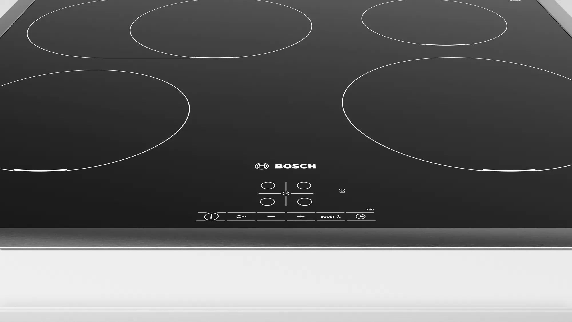 Bosch Bosch Serie 4 PIF645BB5E plaque Noir Intégré 60 cm Plaque avec zone à induction 4 zone(s)