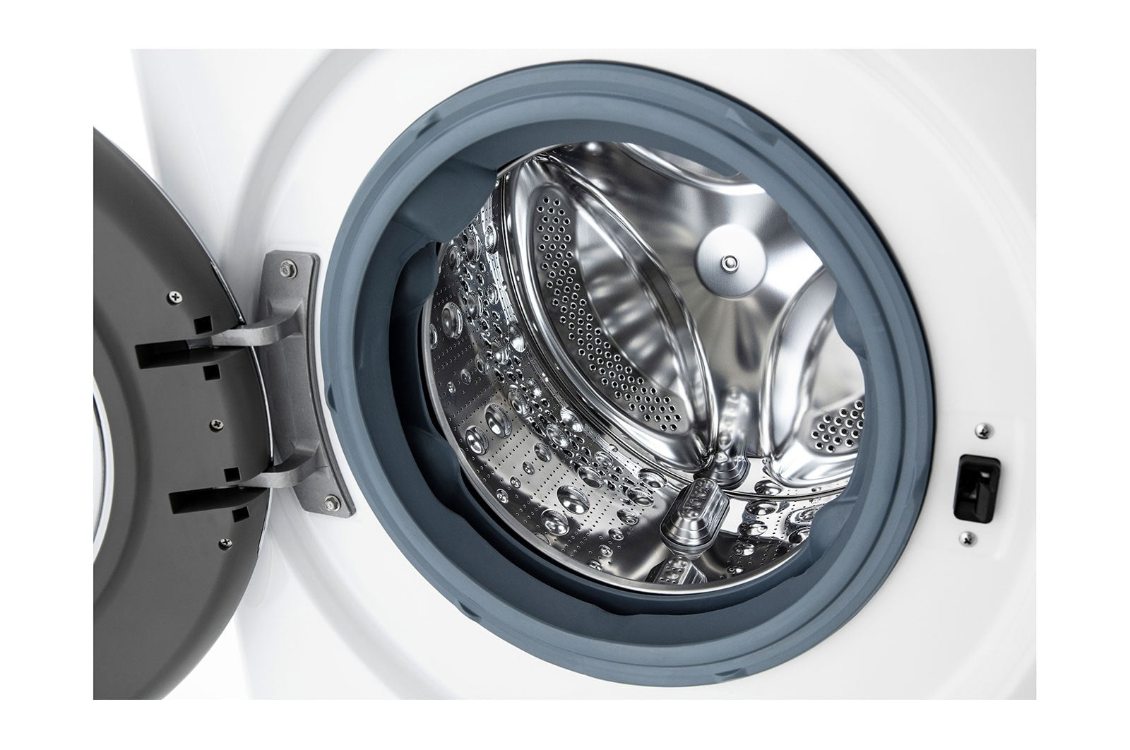 LG V9WD128H2 machine à laver avec sèche linge Intégré Charge avant Blanc