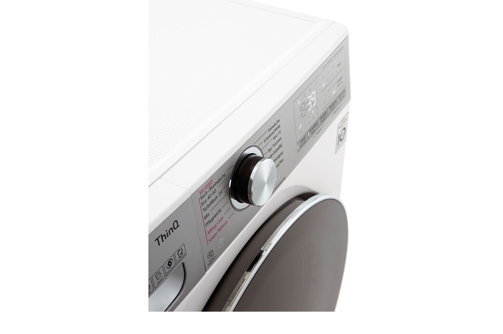 LG V9WD128H2 machine à laver avec sèche linge Intégré Charge avant Blanc