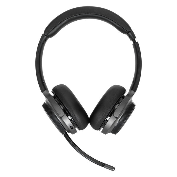 Targus AEH104GL casque Avec fil &sans fil Arceau Appels/Musique USB Type-C Bluetooth Noir