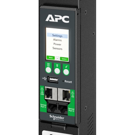 APC APDU10450SW unité de distribution d'énergie 48 sortie(s) CA 0U Noir