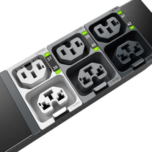 APC APDU10450SW unité de distribution d'énergie 48 sortie(s) CA 0U Noir