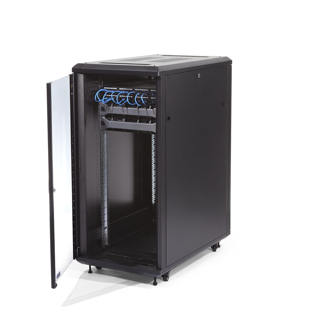 StarTech.com Armoire Rack Serveur 32U 19" Verrouillable avec Roulettes et Rails Ajustables