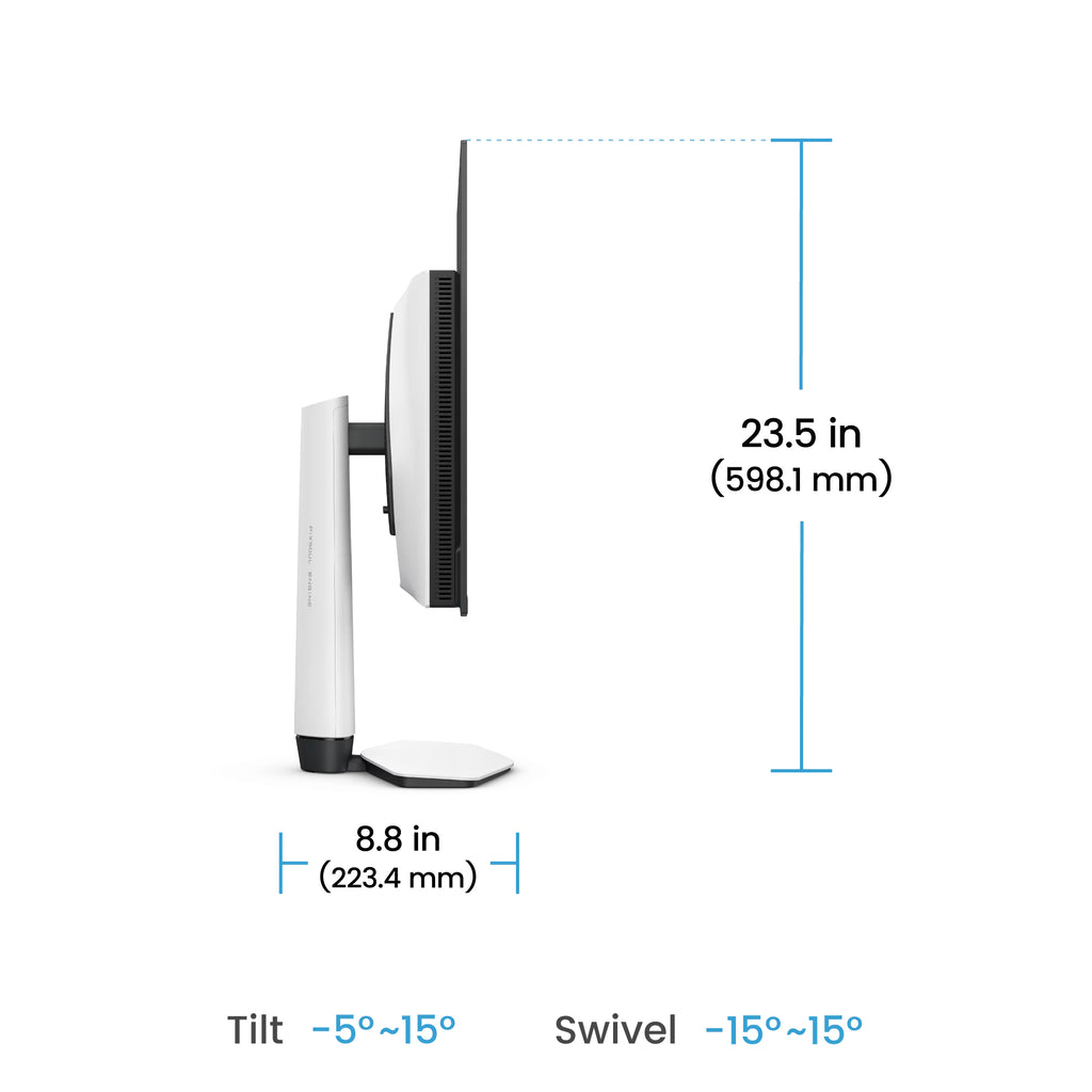 BenQ EX321UZ écran plat de PC 80 cm (31.5") 3840 x 2160 pixels 4K Ultra HD OLED Blanc - vue 8