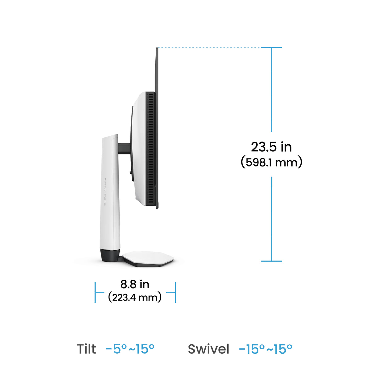 BenQ EX321UZ écran plat de PC 80 cm (31.5") 3840 x 2160 pixels 4K Ultra HD OLED Blanc - vue 8