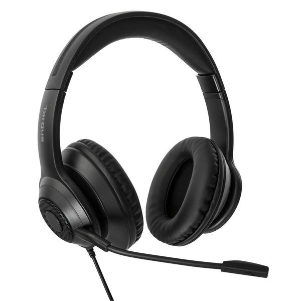 Targus AEH102GL casque Avec fil Arceau Appels/Musique USB Type-A Noir - vue 5