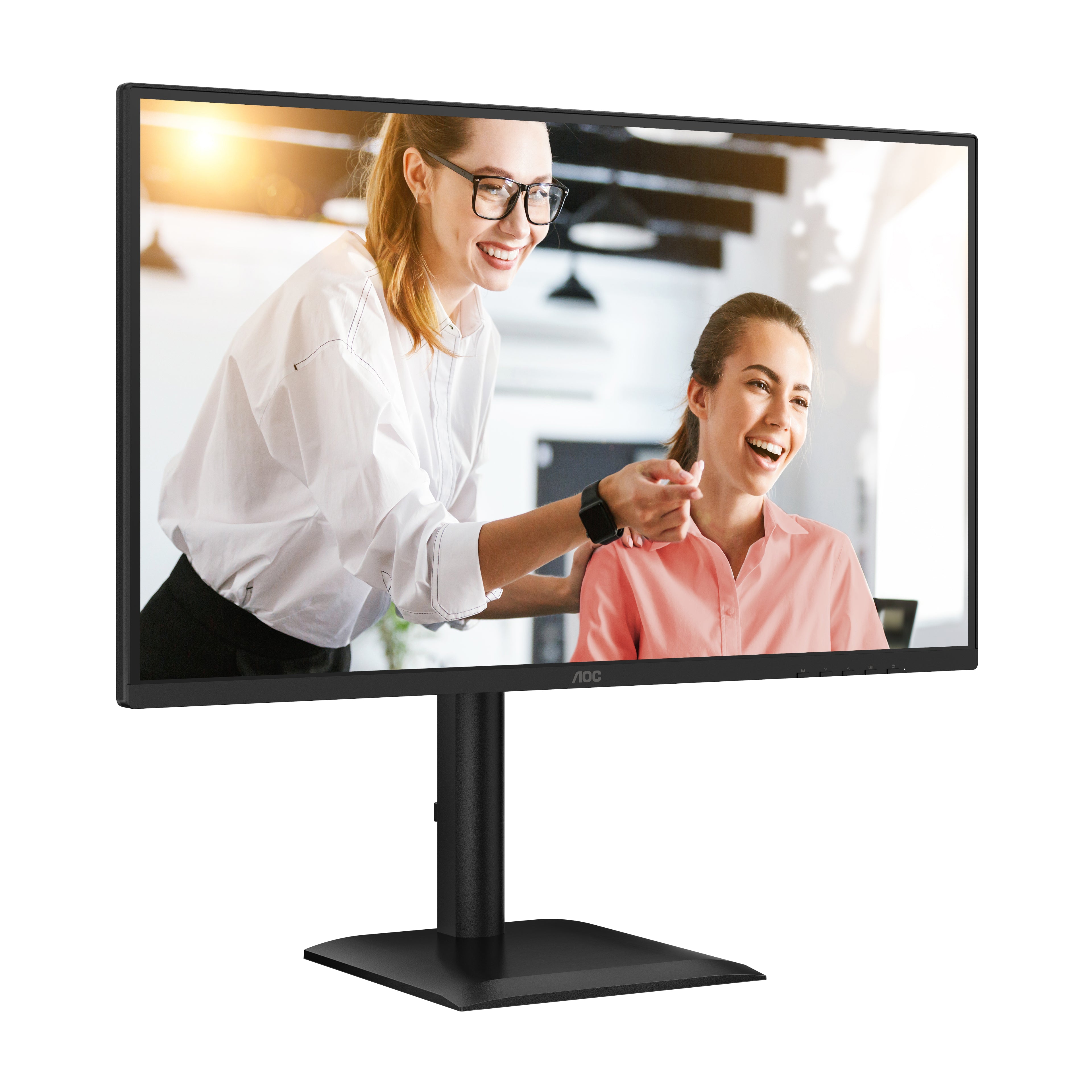 AOC E4 Q27E4CV écran plat de PC 68,6 cm (27") 2560 x 1440 pixels Quad HD LED Noir