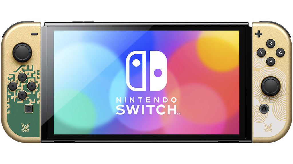 Nintendo Switch OLED console de jeux portables 17,8 cm (7") 64 Go Écran tactile Wifi Or