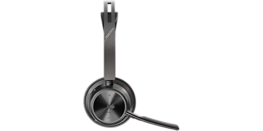 HP Poly Micro-casque Poly Voyager Focus 2 USB-C-C certifié Microsoft Teams + adaptateur USB-C/A +base de chargement