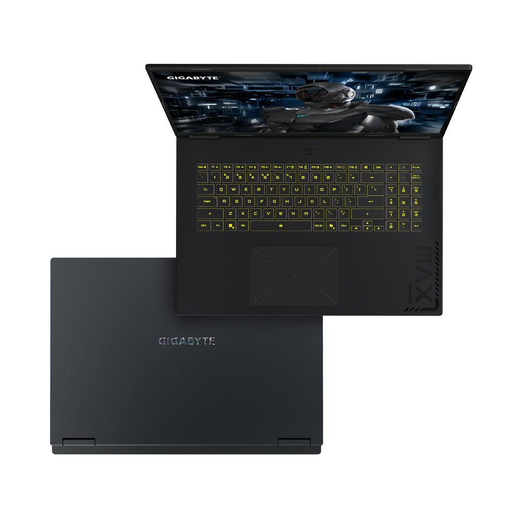 GIGABYTE Gaming A18 PRO DXJG3DEBC4SH Intel Core 7 240H Ordinateur portable 45,7 cm (18") WQXGA 32 Go LPDDR5x-SDRAM 1 To SSD NVIDIA GeForce RTX 5070 Ti Wi-Fi 6E (802.11ax) Windows 11 Home Noir
