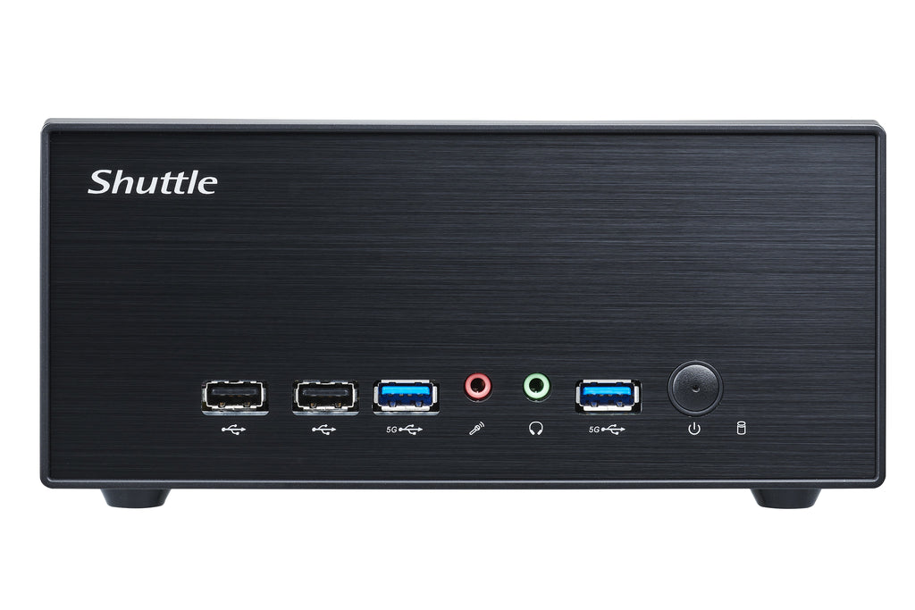 Shuttle XPC Slim Barebone XH610G2 - S1700, Intel H610, 2x HDMI, 1x DP, 2x PCIe, Dual LAN