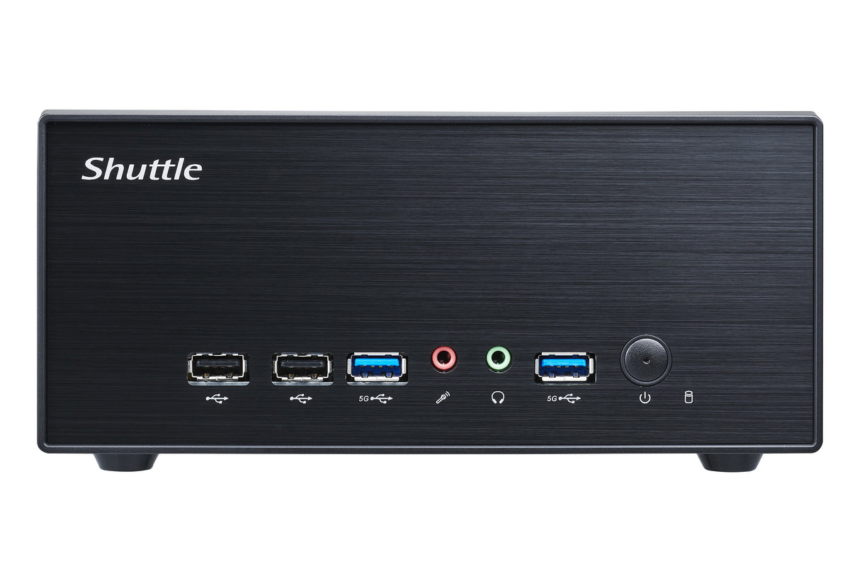 Shuttle XPC Slim Barebone XH610G2 - S1700, Intel H610, 2x HDMI, 1x DP, 2x PCIe, Dual LAN