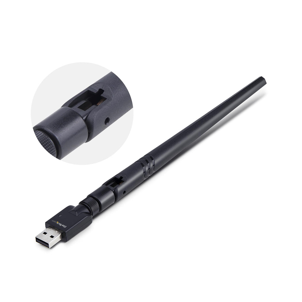StarTech.com Adaptateur USB Bluetooth 5.3 Classe 1 pour PC/Ordinateur Portable, Connectivité Longue Portée pour Clavier, Souris, Streaming Audio et Réseau PAN, Windows/Linux