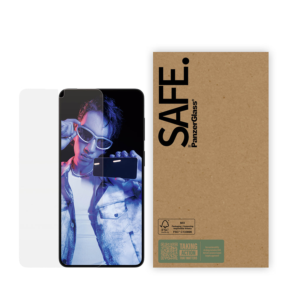 PanzerGlass SAFE. by ® Screen Protector Samsung Galaxy S26+ | Ultra-Wide Fit | Bulk Protection d'écran transparent 50 pi