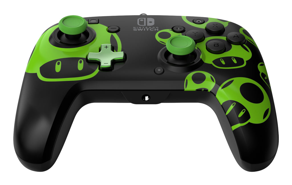 PDP Manette filaire REMATCH: 1-Up Glow in the Dark