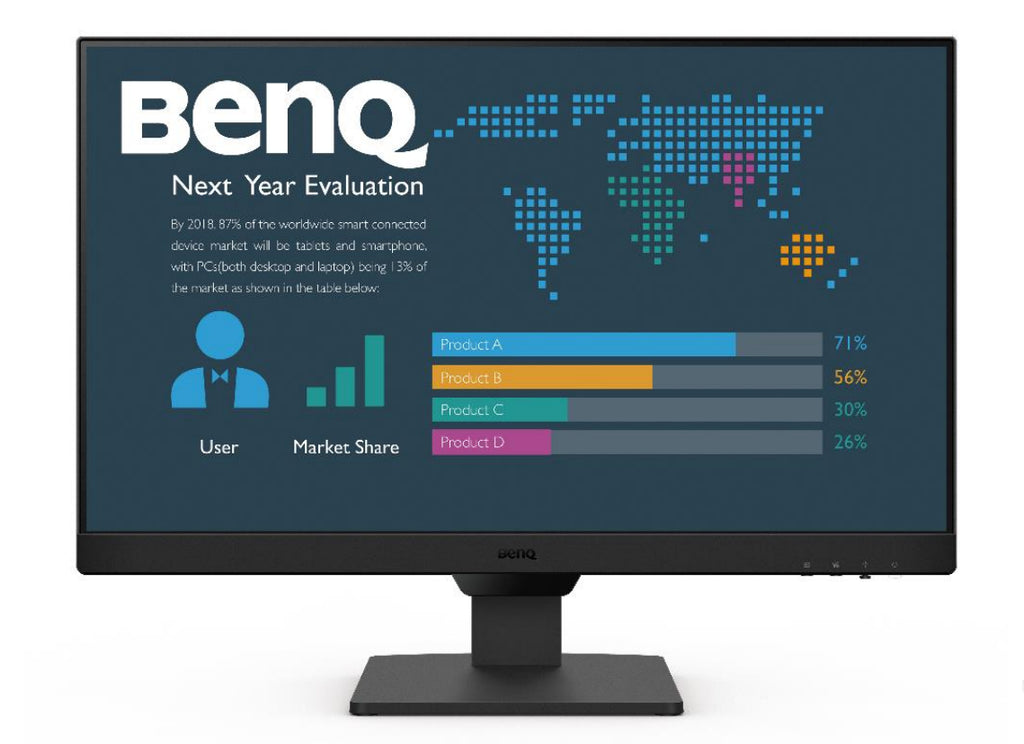 BenQ BL2490 écran plat de PC 60,5 cm (23.8") 1920 x 1080 pixels Full HD Noir