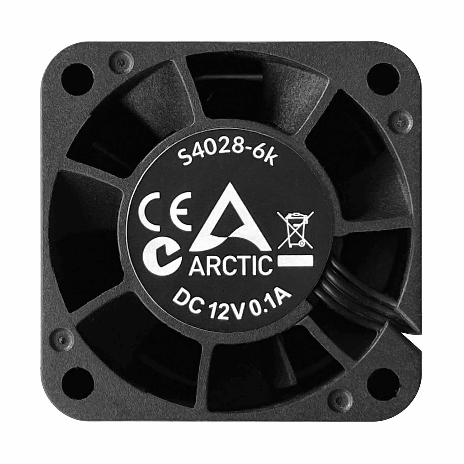 ARCTIC S4028-6K Boitier PC Ventilateur 4 cm Noir 5 pièce(s)