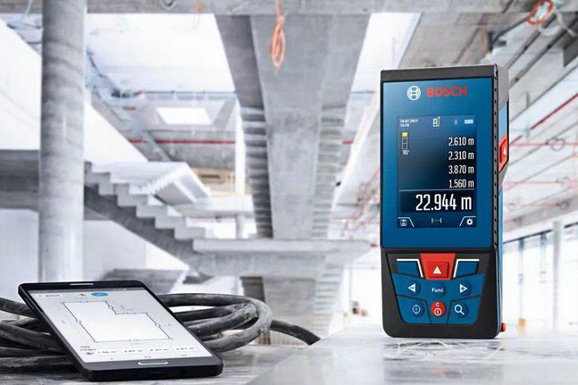 Bosch Bosch GLM 100-25 C Professional Noir, Bleu, Rouge 4x 0,08 - 100 m