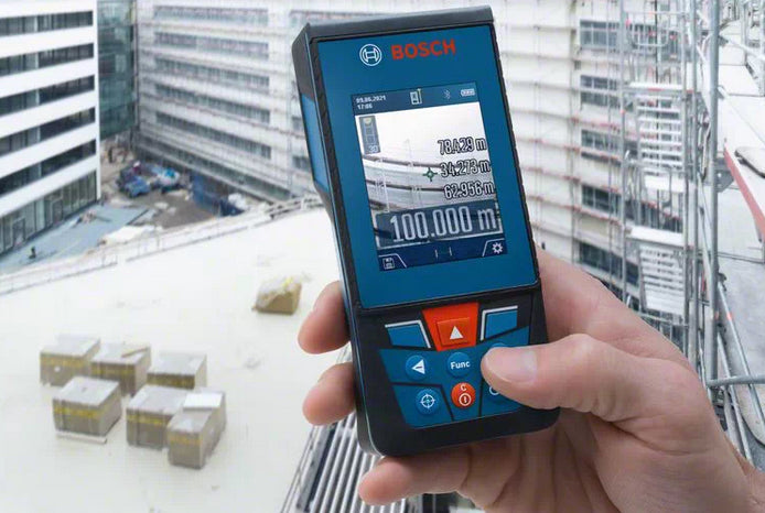Bosch Bosch GLM 100-25 C Professional Noir, Bleu, Rouge 4x 0,08 - 100 m