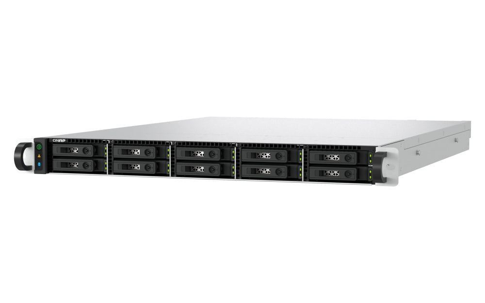 QNAP TS-h1077AFU-R7-32G NAS Rack (1 U) AMD Ryzen™ 7 32 Go DDR5 0 To QNAP QTS Noir, Gris