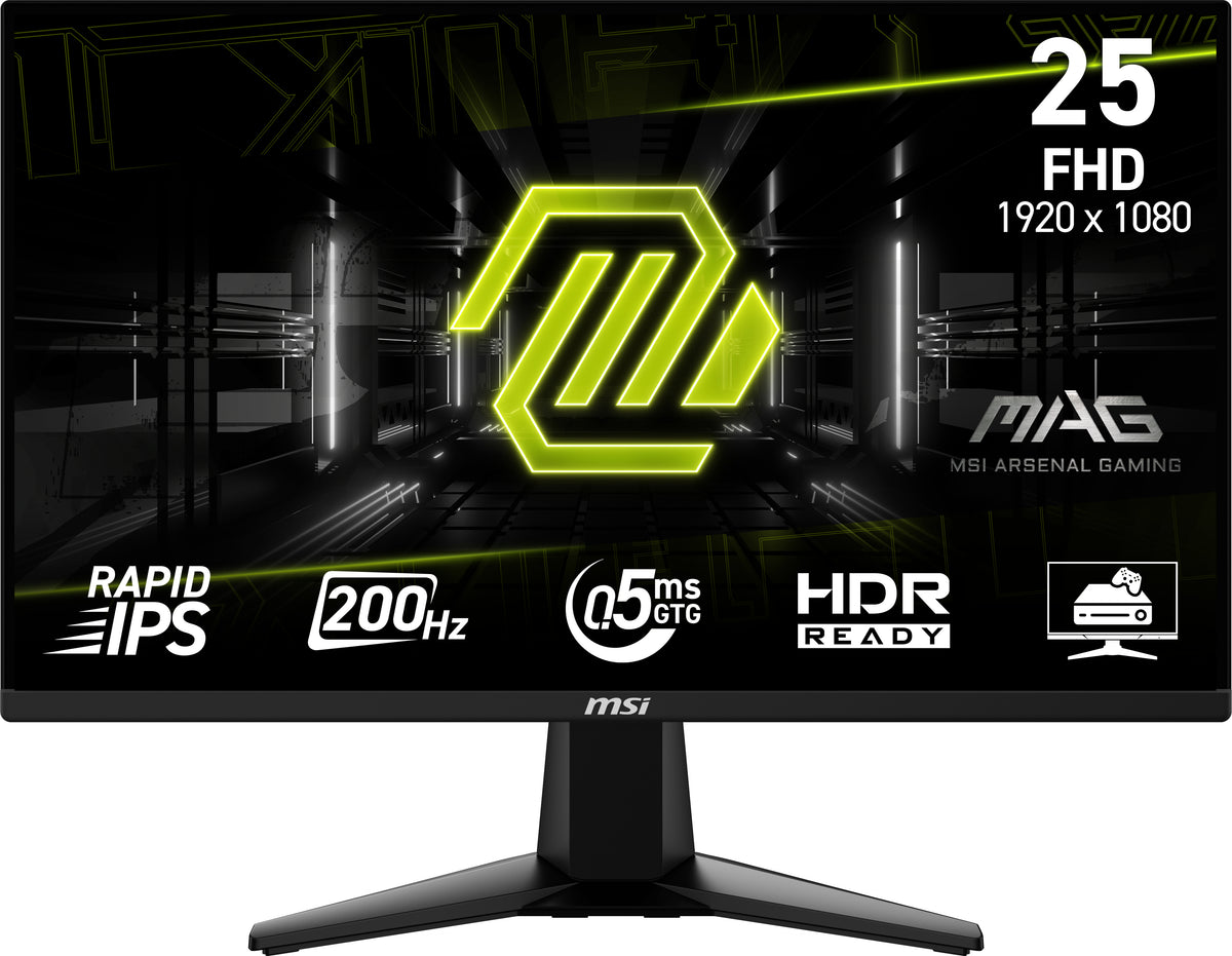 MSI MAG 255F E20 écran plat de PC 62,2 cm (24.5") 1920 x 1080 pixels Full HD LCD Noir - vue 2