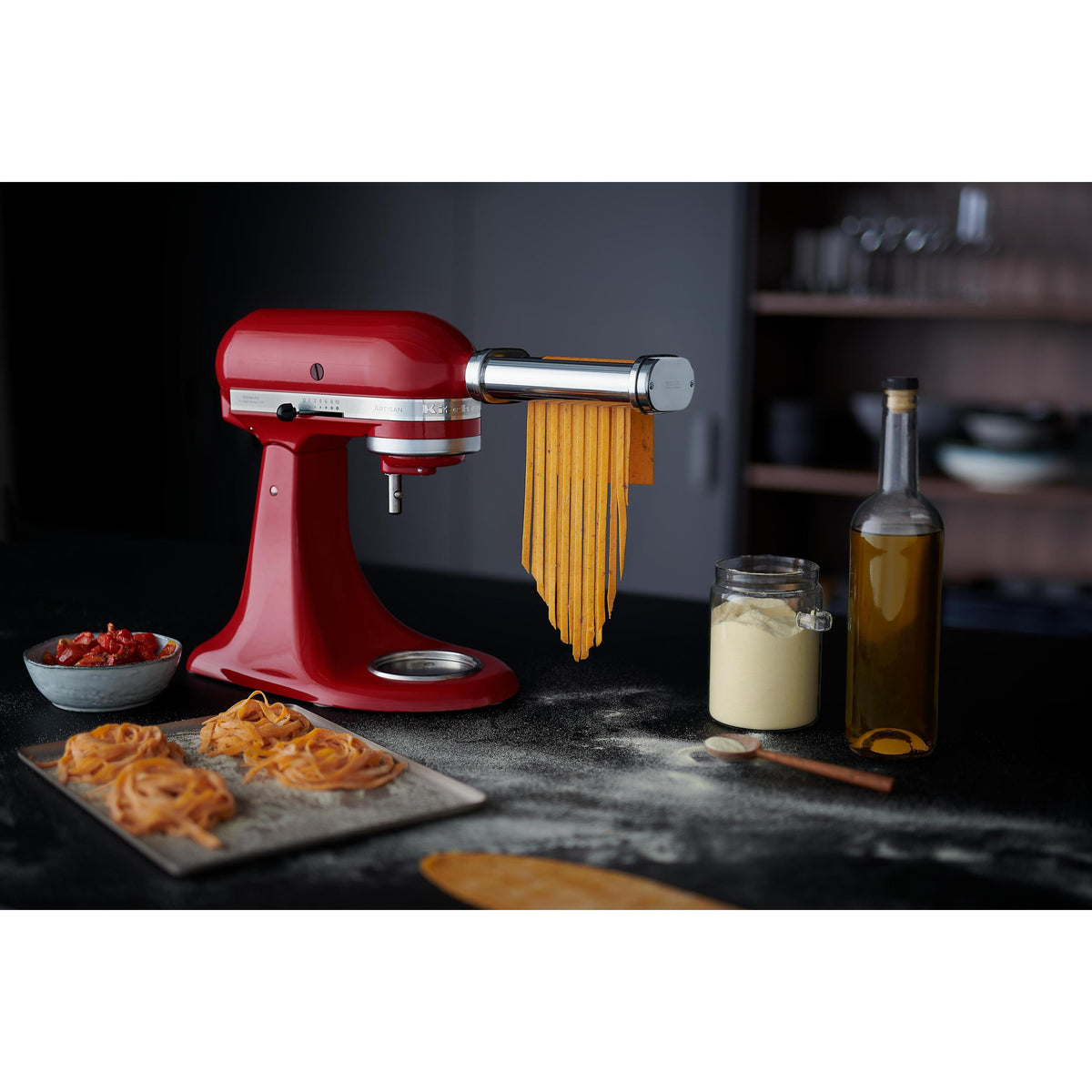 KitchenAid Artisan 5ksm125 Robot mixer 300 W Rouge - vue 4